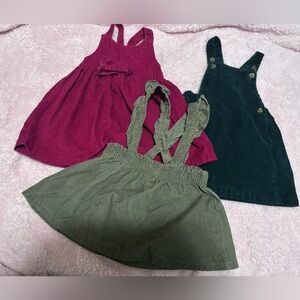 3 Carter's dresses bundle